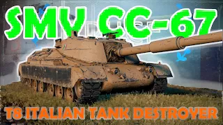 SMV CC-67 | New Italian Tier 8 Tank Destroyer | Wot with BRUCE | World of Tanks Review and Gameplay