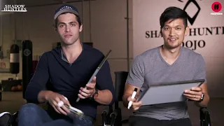 Harry Shum Jr. & Matthew Daddario Play The Newlywed Game