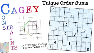 Cagey Constraints: Unique Order Sums by MavericksJD