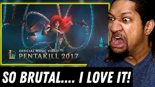 Reaction to Pentakill: Mortal Reminder | Official Music Video - League of Legends