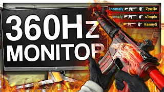 CS:GO ON THE WORLD'S FASTEST MONITOR (360Hz)