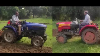 Mahindra 245 JIVO vs Farmtrac ATOM 26 Competition demo