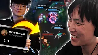 FAKER MOMENTS FOR 25 MINS FT. BJERGSEN