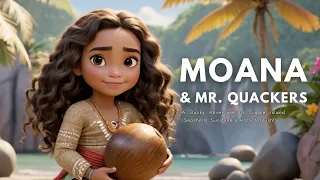 Moana & Mr. Quackers: A Ducky Adventure to Giggle Island | Stories for Bedtime | Fairy Tales