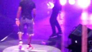 Tinie Tempah - Miami to Ibiza at O2 Tour Backstage view