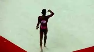 Gabrielle Douglas FX 2012Olympics