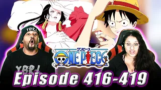 👀BOA HANCOCK WANTS THE D! One Piece Reaction Episode 416  417 418 419 |  Op Reaction