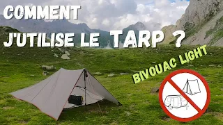 Bivouaquez LÉGER... bivouaquez en TARP !!!