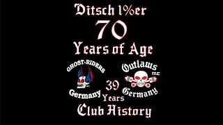 🔥💯OFFO💯🔥Outlaws MC Nürnberg Ditsch 1%er 70 Years of Age, 39 Years of Club History🔥💯OFFO💯🔥