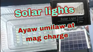 paano sirain 🤠 😅paano ayusin ang ayaw umilaw na solar light