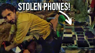 Undercover in a Stolen Phone Market in India