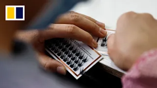 North Korean false eyelashes sold worldwide as ‘made in China’ products