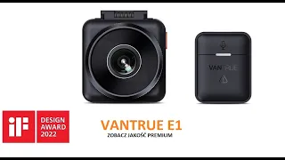 Vantrue E1 Element 1 kamera samochodowa premium