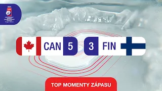 KANADA vs. FÍNSKO | 5:3 | IIHF Majstrovstvá sveta 2024 - Highlighty zápasu