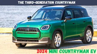 confirmed ! Debuts In North America | 2024 Mini Countryman EV | interior & exterior detail | price