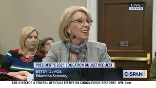 Bustos Questions Secretary of Education Betsy DeVos