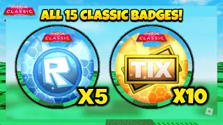 How To Get ALL 10 TIX & 5 TOKENS in Dress To Impress! (Roblox The Classic 15 Badges)