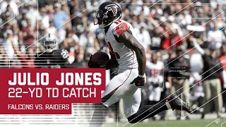 Julio Jones' TD Catch Caps Off Falcons 80-Yard Drive! | Falcons vs. Raiders | NFL