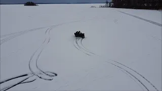 Fyrhjuling på Vänern