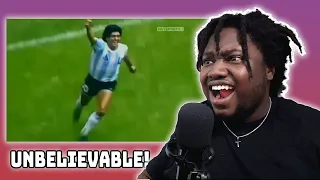 20 Legendary Goals By Diego Maradona | NEW SOCCER FAN REACTION!!!