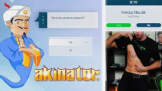 AKINATOR MI NEVĚŘÍ MŮJ SIX PACK! 🤬