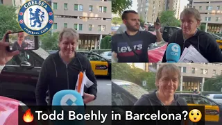 😲SENSATIONAL!🔥Todd Boehly Meets Barcelona President on Transfers!,Frankie De Jong, Alonso & Azpi
