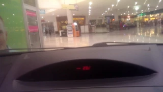 Casually driving through a shopping centre hahaha