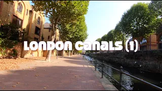 London Canals (1) - Spirit Quay - Ornamental Canal - Brussels Wharf - Thames River - Wapping Woods