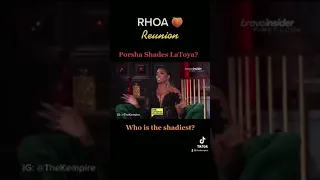 Did PORSHA Shade LATOYA FOREVER at RHOA REUNION?