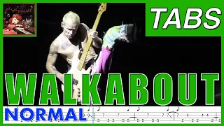 Walkabout bass tabs cover - Red Hot Chili Peppers