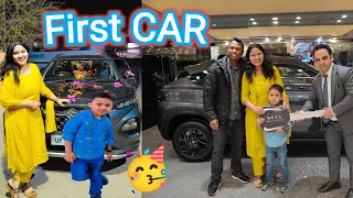 Our First CAR 🚗 Maruti Suzuki Fronx Delta Plus🥳 New Car Vlog 2024 @NilRonil