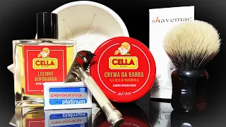 💈 Wet Shaving. Gillette Old Type 1920, Shavemac, Cella Soap, After Shave, Pereira Shavery 💝💈
