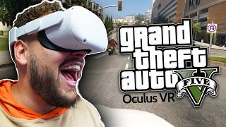 JE TEST GTA 5 VR ! (incroyable) 🤯