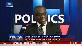 Emergency Intervention Fund: VP's Spokesperson Reacts To Allegations |Politics Today|