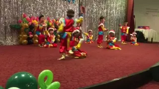 Chinese dance by kids