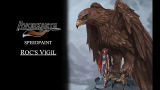 Roc's Vigil - Avorkarth Artwork - Speedpaint / Timelapse