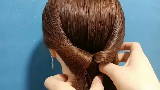 Quick and easy bun hairstyle for ladies | super easy hairstyle for ladies and girls