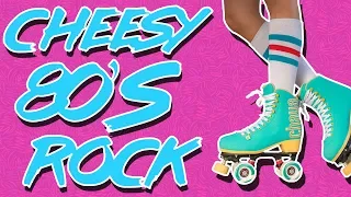 Cheesy 80's Rock Backing Track | D minor 155 BPM