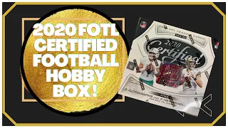 2020 FOTL Certified Football Hobby Box Break!