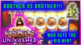 Kronos Unleashed Slot Big Win! 2X FREE GAMES! Max Bet Bonus, Who Wins?