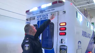 Vehicle Ambulance pre inspection exterior