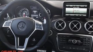 Mercedes CLA AMG INTERIOR Review Video Commercial 2015 CARJAM TV 2014