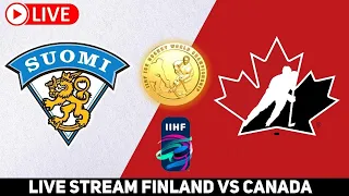 Finland vs Canada LIVE STREAM GOLD MEDAL GAME | IIHF Ice Hockey World Championship FINAL Watch Party