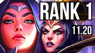 IRELIA vs LEBLANC (MID) | Rank 1, Rank 1 Irelia, 8/2/6 | NA Challenger | v11.20