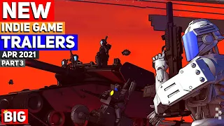 BEST NEW Indie Game Trailers - April 2021 - Part 3