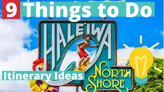 9 Things to do on NORTH SHORE | 💡 ITINERARY IDEAS | OAHU