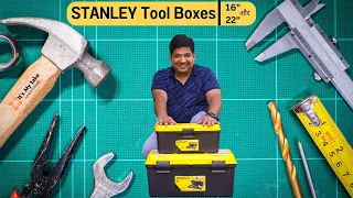 Are These Worth The Price ? STANLEY tool boxes Detail Review | Available in 13" to 22" size | Hindi