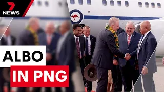 Prime Minister Anthony Albanese headed to Papua New Guinea amidst rising tensions | 7 News Australia