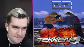 БРАТИШКИН ИГРАЕТ В Tekken 5 НА PSP!!!