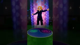 Adrien use the Moth and Peacock Miraculous but it's ROBLOX